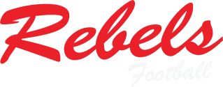Taber Rebels Football Logo